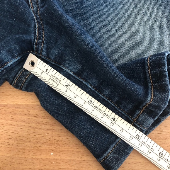 Joe’s Jeans Edlyn Denim Jean Shorts Medium Dark Wash Women’s Size 26 - Picture 12 of 14